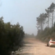 Illustration for article titled Rally Portugal Safety Car Catches Fire On Stage, Left To Burn